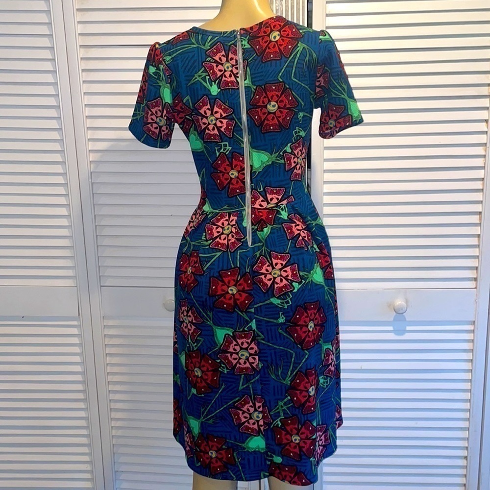 LuLaRoe Amelia Disney Nightmare Before Christmas Dress - Picture 4 of 8
